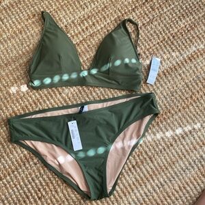 NWT J. Crew Bikini Top & Bottom